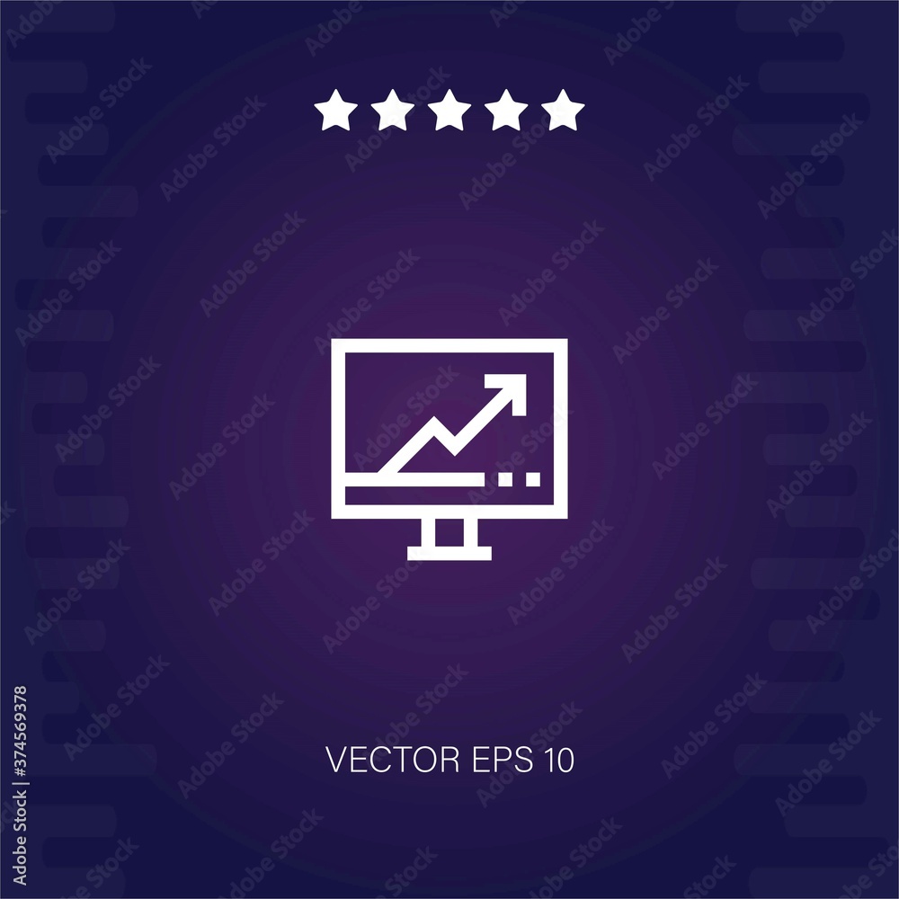 website vector icon modern illustration website vector icon modern illustration