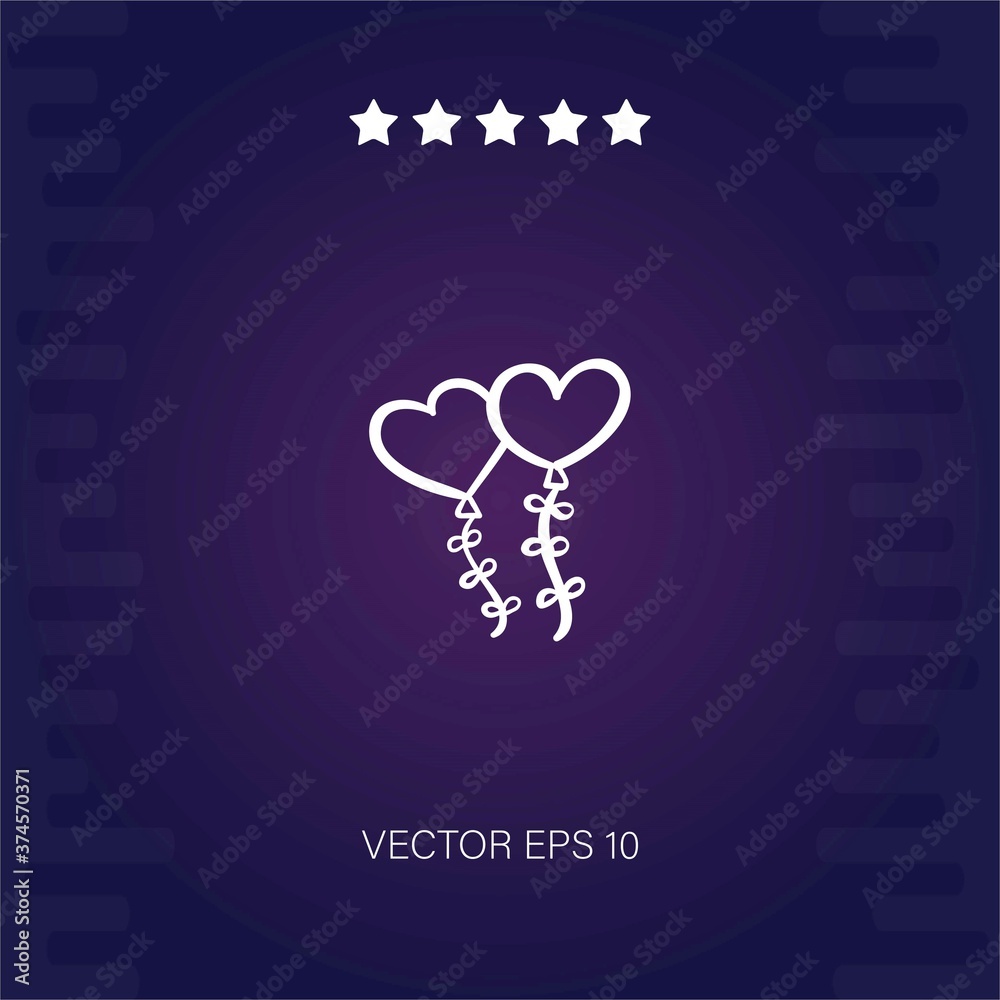 love vector icon modern illustration love vector icon modern illustration