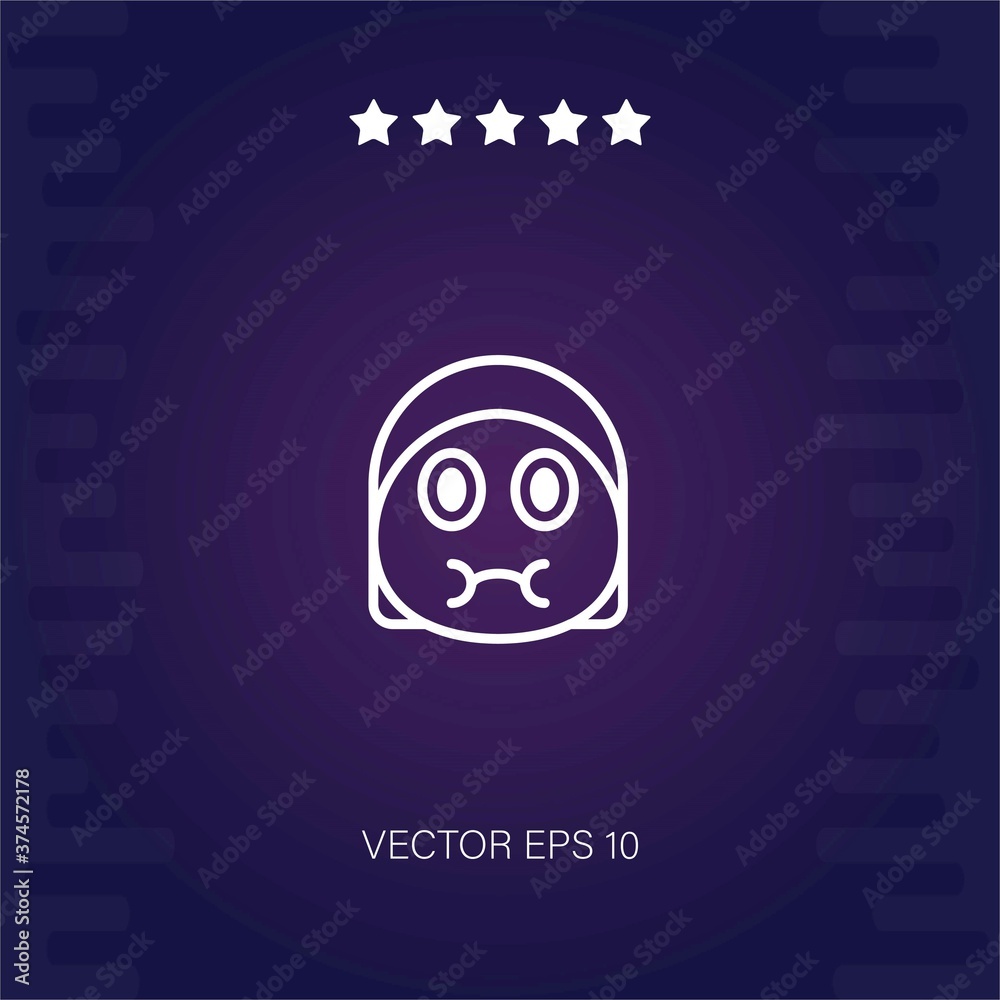 sick   vector icon modern illustration