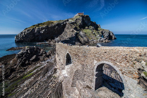 san juan de gaztelugatxe island at basque country, Spain, Game of Thrones location