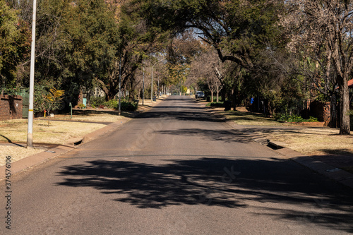 Foto A suburban street in Pretoria