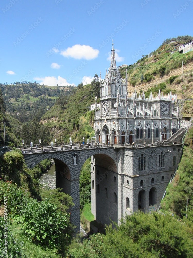 Santuario de Nuestra Señora del Rosario de Las Lajas. LAS LAJAS, COLOMBIA Santuario de Nuestra Señora del Rosario de Las Lajas. LAS LAJAS, COLOMBIA