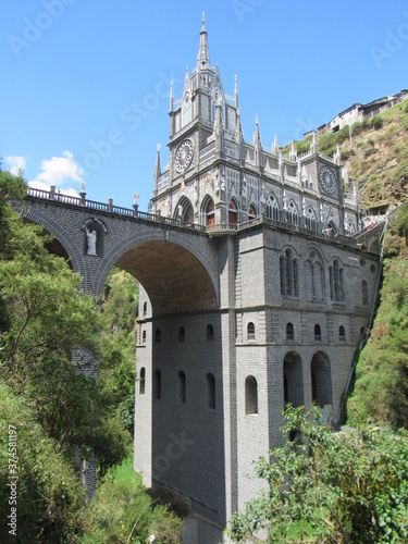 Santuario de Nuestra Señora del Rosario de Las Lajas. LAS LAJAS, COLOMBIA