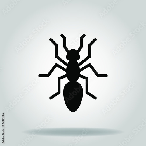 ant icon or logo in glyph 