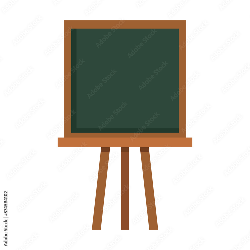 School green board design, Education class lesson and knowledge theme Vector illustration School green board design, Education class lesson and knowledge theme Vector illustration
