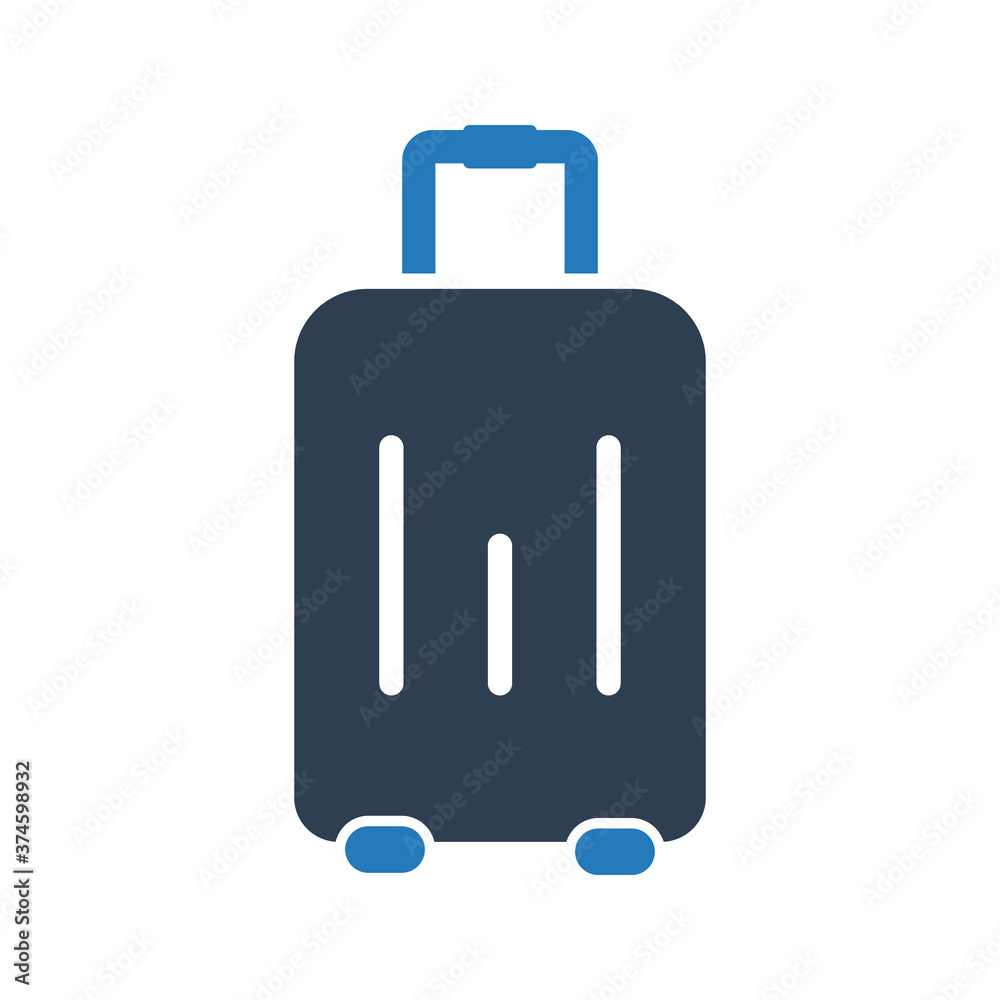 Luggage Baggage Travel Vector Icon Luggage Baggage Travel Vector Icon