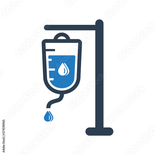 Blood Transfusion Icon