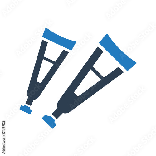 Crutches Icon