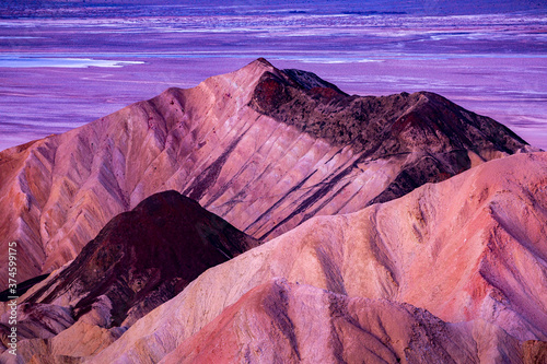 Death Valley National Parks Landscapes in California.