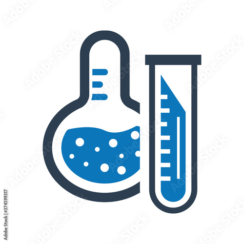 Beaker Icon. Flask, drug