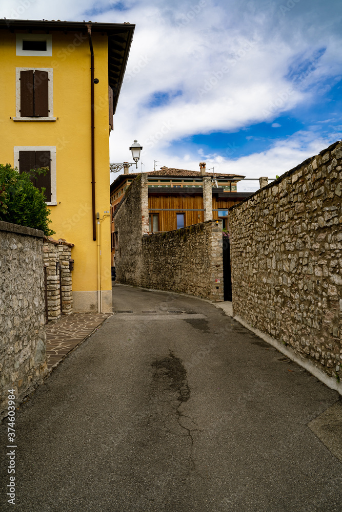 A Narrow Street in Italy