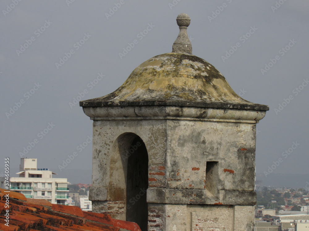 Obraz premium CARTAGENA. COLOMBIA. Fuerte de San Felipe De Barajas. SAN FELIPE FORT