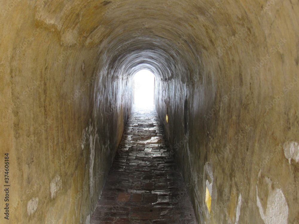 Obraz premium CARTAGENA. COLOMBIA. Fuerte de San Felipe De Barajas. SAN FELIPE FORT