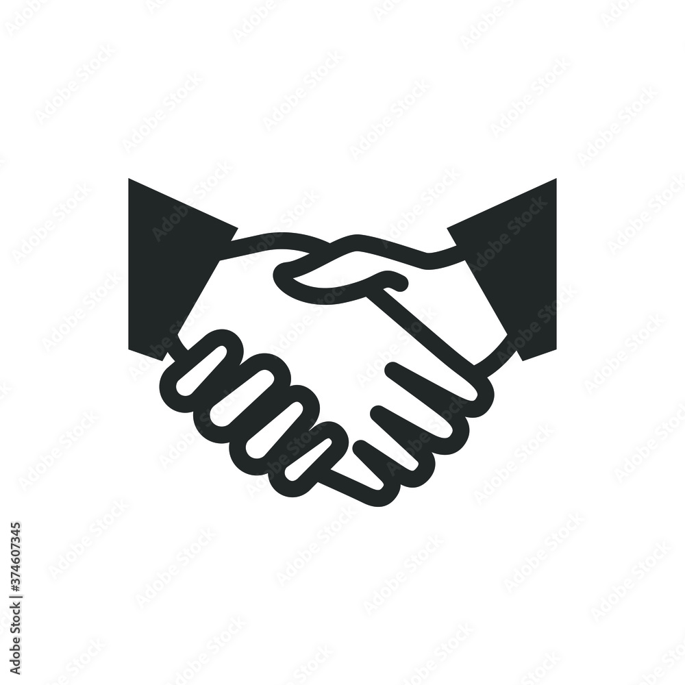 Fototapeta premium Handshake icon
