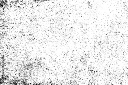 Black and white grunge vector abstract texture background. Grungy dark dirty grain detail stain distress paint on old age wall textured, retro overlay backdrop
