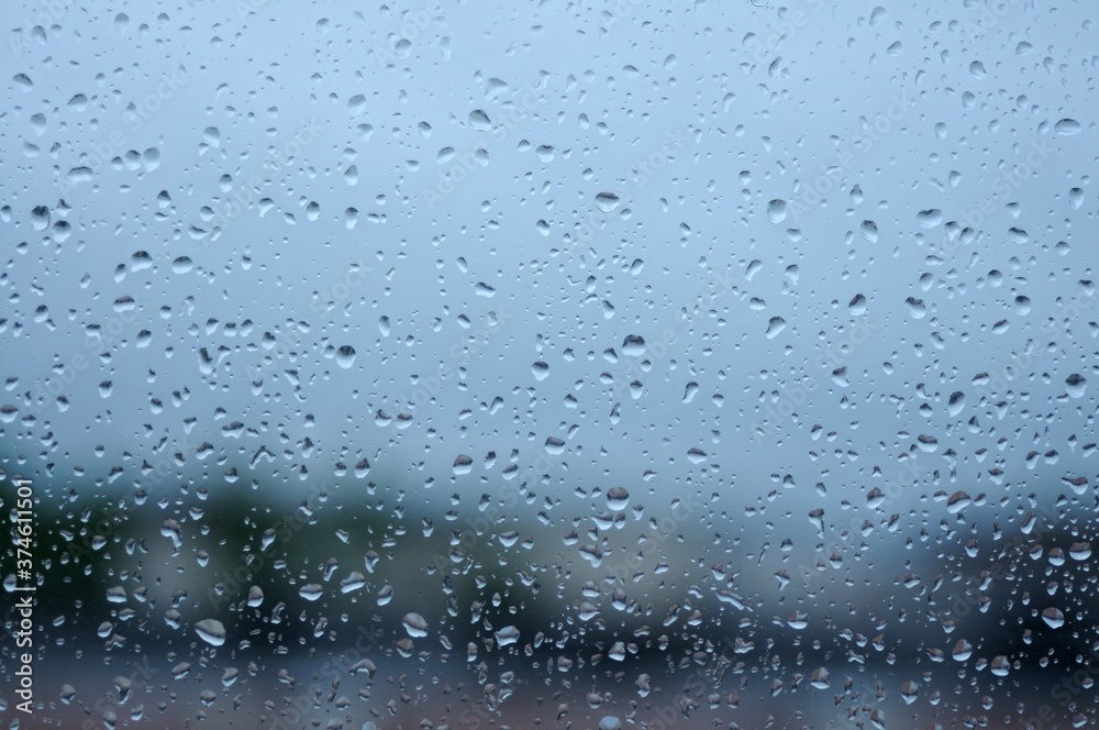 Raindrops on the window Raindrops on the window