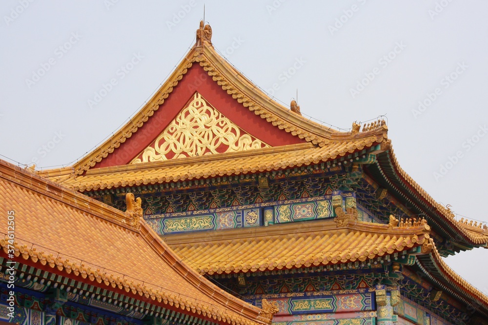 Roof Detail, Forbidden City, Beijing, China