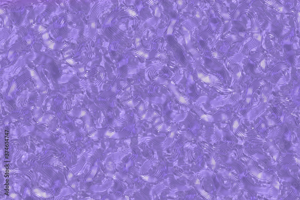beautiful purple liquid surface under ripple digital drawn backdrop illustration