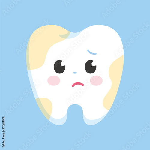 tooth_character_tooth tartar