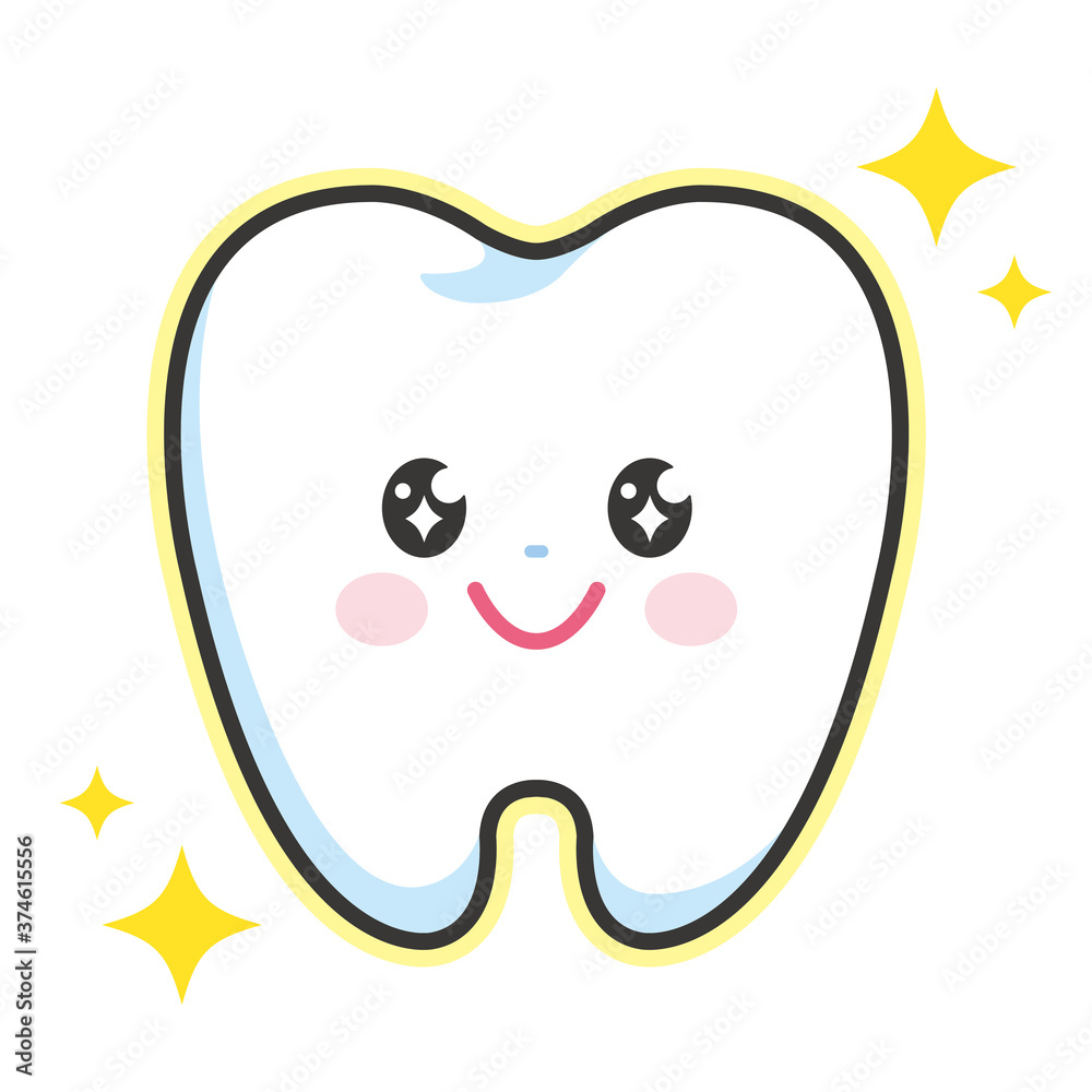 Obraz premium tooth_character_whitening