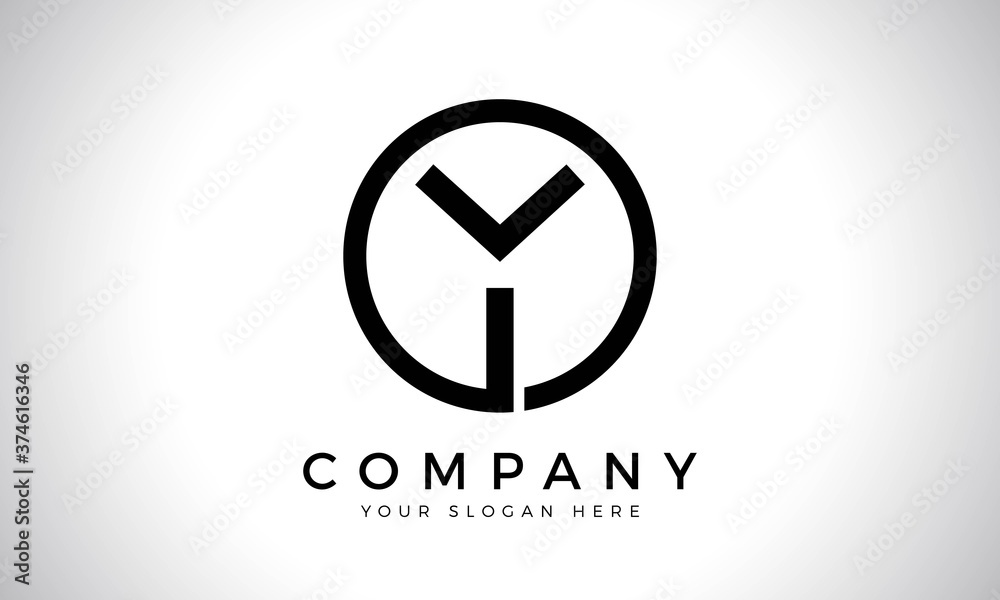 Initial Letter Y Logo With Creative Modern Business Typography Vector Template. Creative Abstract Letter Y Logo Design Initial Letter Y Logo With Creative Modern Business Typography Vector Template. Creative Abstract Letter Y Logo Design