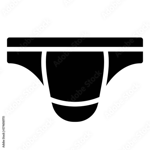 Swim trunks icon, Summer vacation related vector