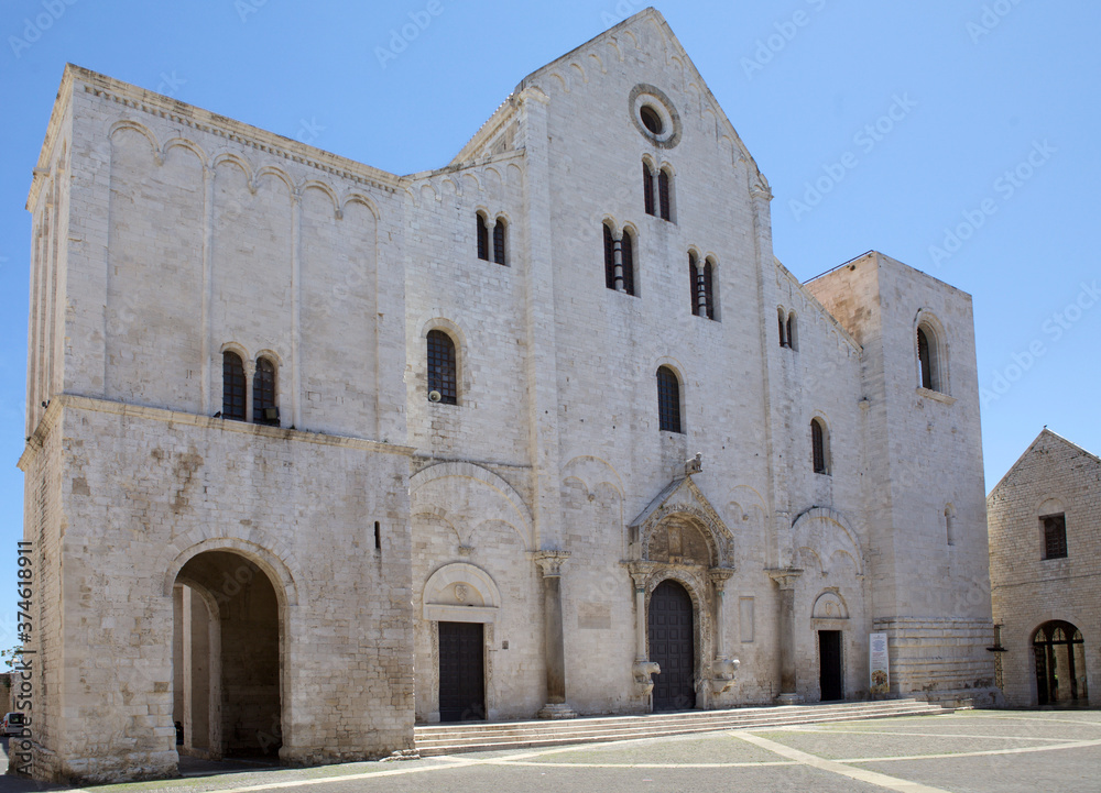 The Pontifical Basilica di San Nicola, Bari, Apulia, Italy