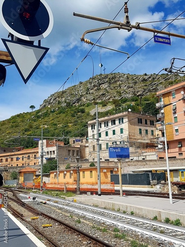 railway station in the city