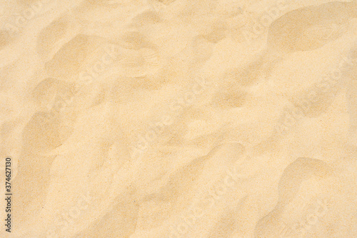 Close up of Sand texture in summer sun