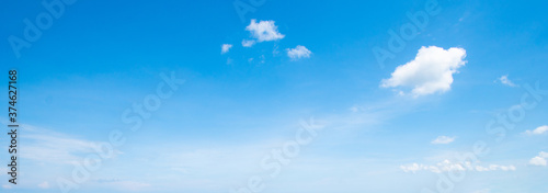 blue sky and clear background