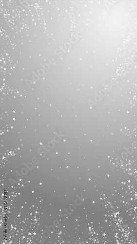 Amazing falling stars Christmas background. Subtle