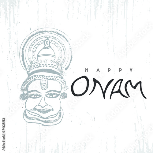 Happy Onam (Onam festival celebrated in Kerala state of India)