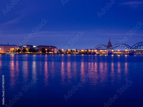 Riga by night © michal