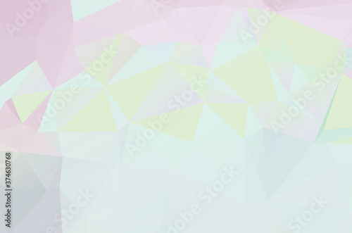 Dark Multicolor vector abstract Low Poly background. Colorful