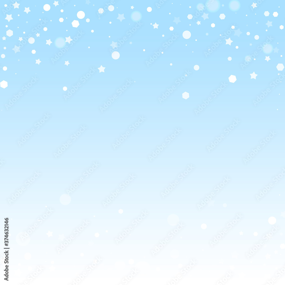 Magic stars random Christmas background. Subtle fl Magic stars random Christmas background. Subtle fl