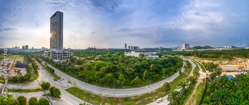 Aerial Panorama_Kuala Lumpur_Malaysia_Cyberjaya_Day © Jackson.S