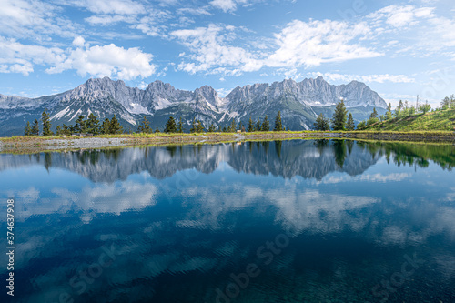 lake in the mountains © auergraphics
