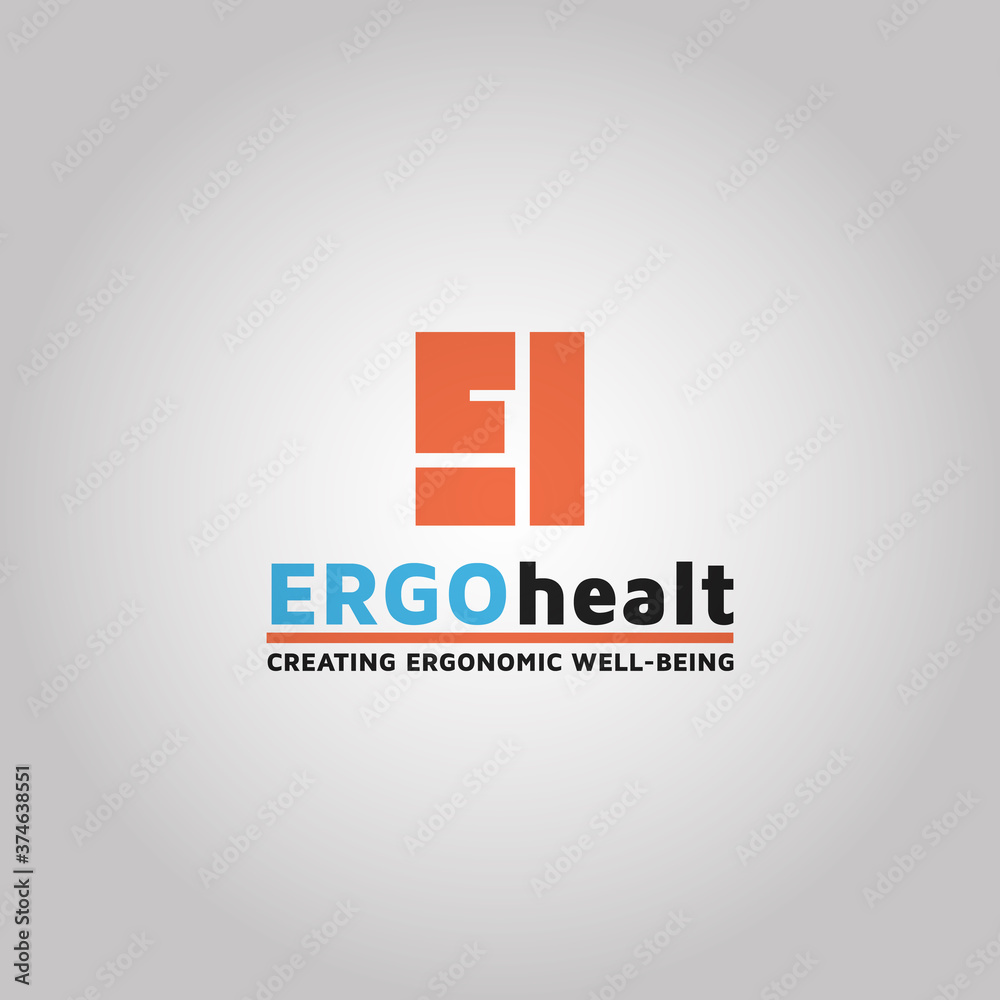 Obraz premium Letter EI Vector logo design template inspiration