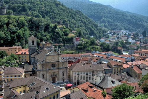 Kirche in Bellinzona in der Schweiz 30.7.2020