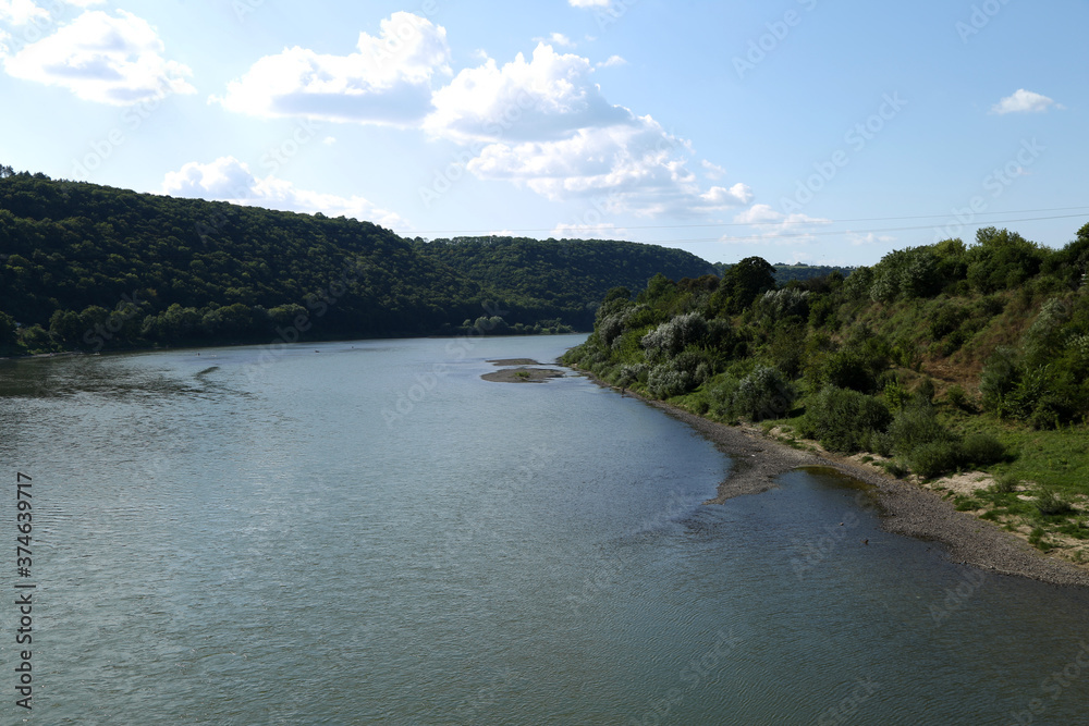 beautiful summer river landscape beautiful summer river landscape