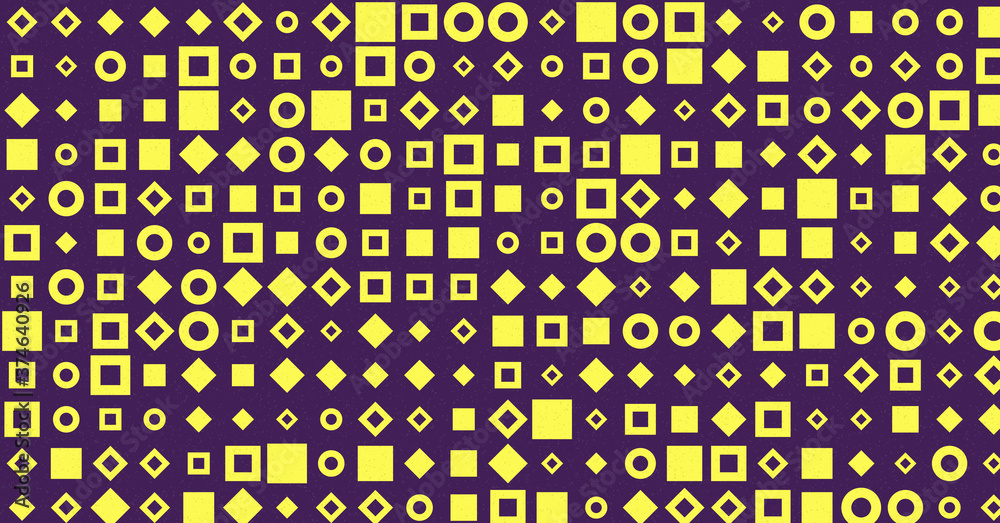 Abstract Color Halftone Dots generative art background illustration Abstract Color Halftone Dots generative art background illustration