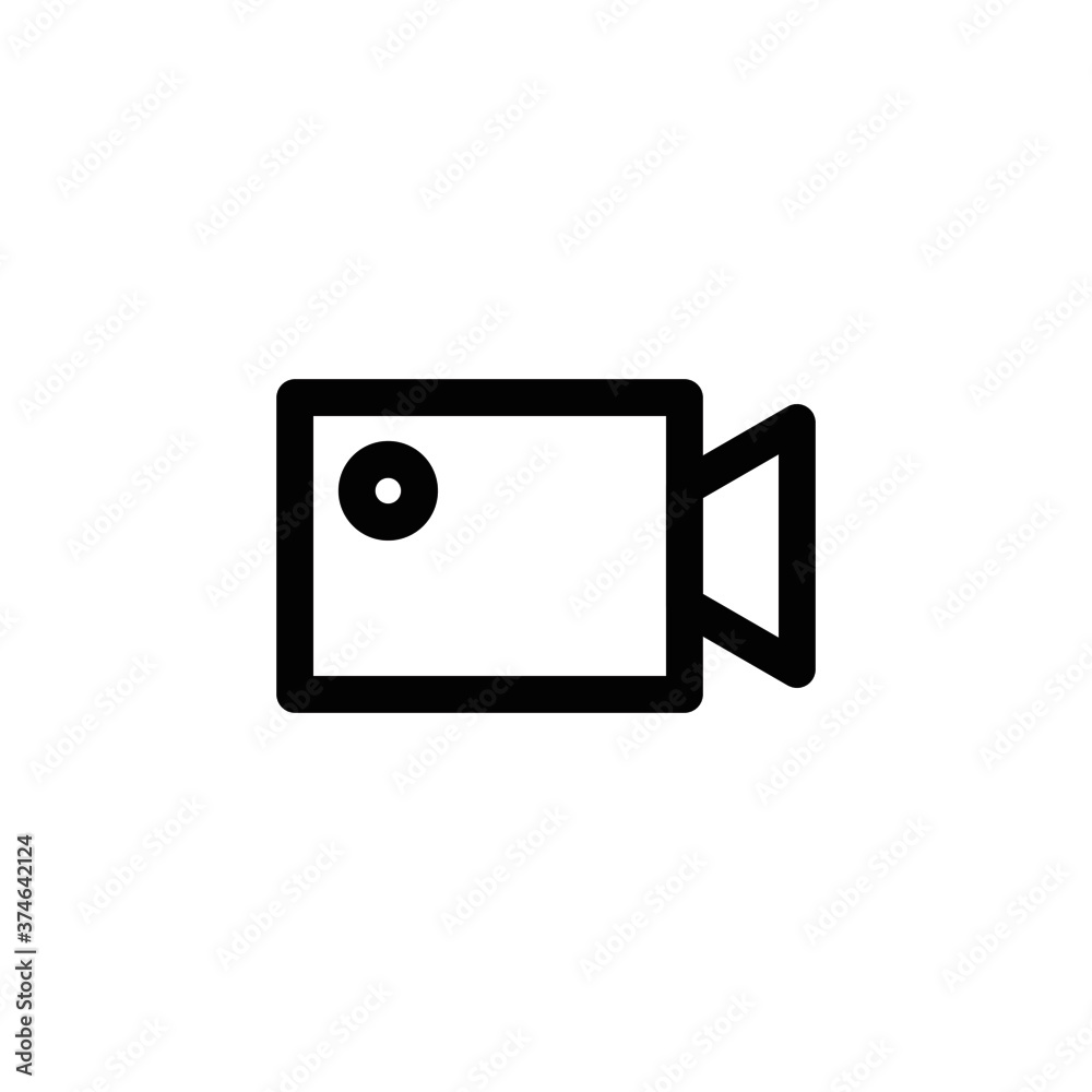 recording, video record icon line vector eps recording, video record icon line vector eps