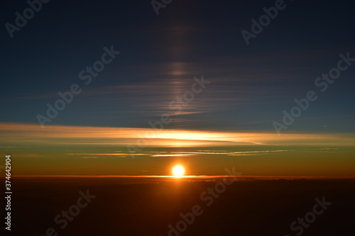 sunset over the sea © Timmy Frames