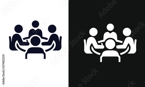 Conference Room Meeting Icon