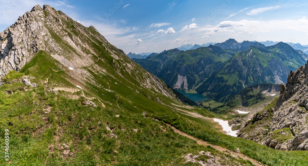 Fantastic hike to the Schrecksee in the Allgau