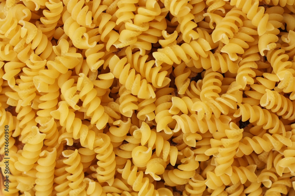 Durum macaroni on a wooden table macro Durum macaroni on a wooden table macro