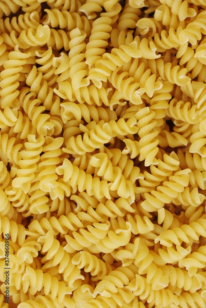 Durum macaroni on a wooden table macro Durum macaroni on a wooden table macro