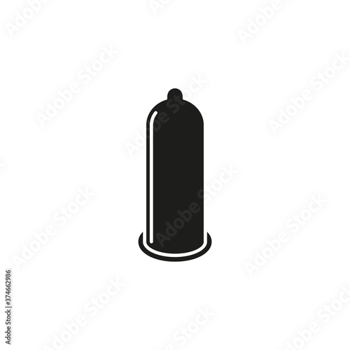Condom icon. Vector. Isolated.