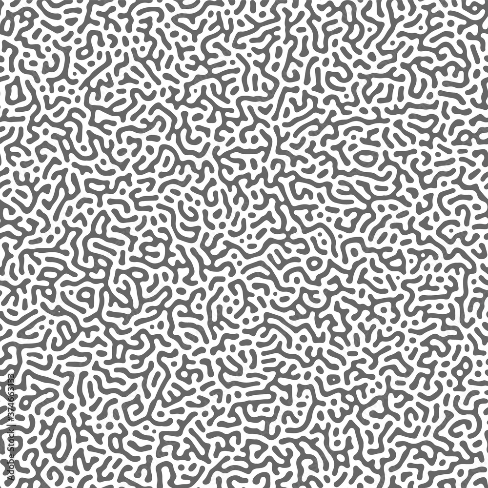 Seamless abstract pattern. Vector background black white design.