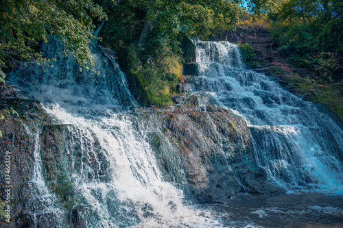 waterfall on the river